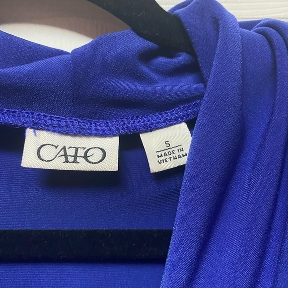 Cato Women long sleeve asymmetric color block cowl neck Tunic Top Bouse … - Picture 5 of 10